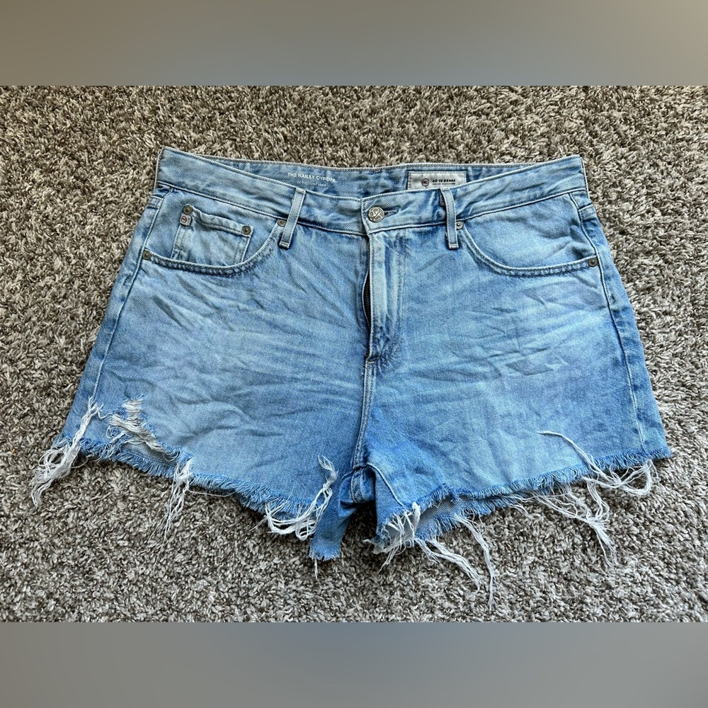AG Hailey Ex-Boyfriend Shorts | light wash | size 32
